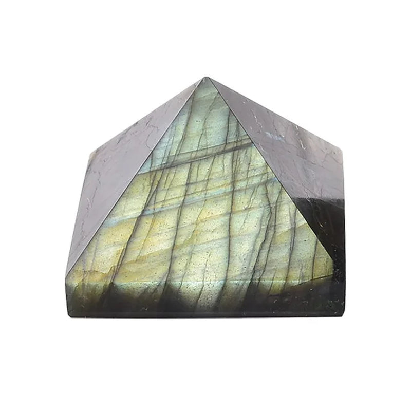 Natural Fluorite Crystal Pyramid Quartz Healing Stone Chakra Reiki Crystal Tiger Eye Point Home Decor Crafts of Gem Stone 1PC