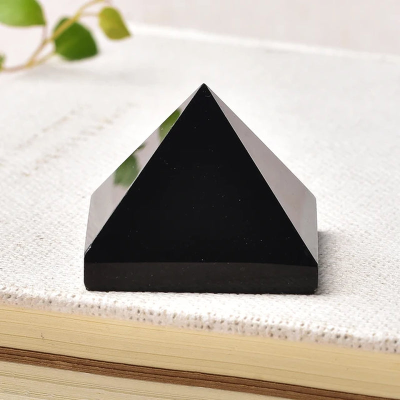 Natural Fluorite Crystal Pyramid Quartz Healing Stone Chakra Reiki Crystal Tiger Eye Point Home Decor Crafts of Gem Stone 1PC