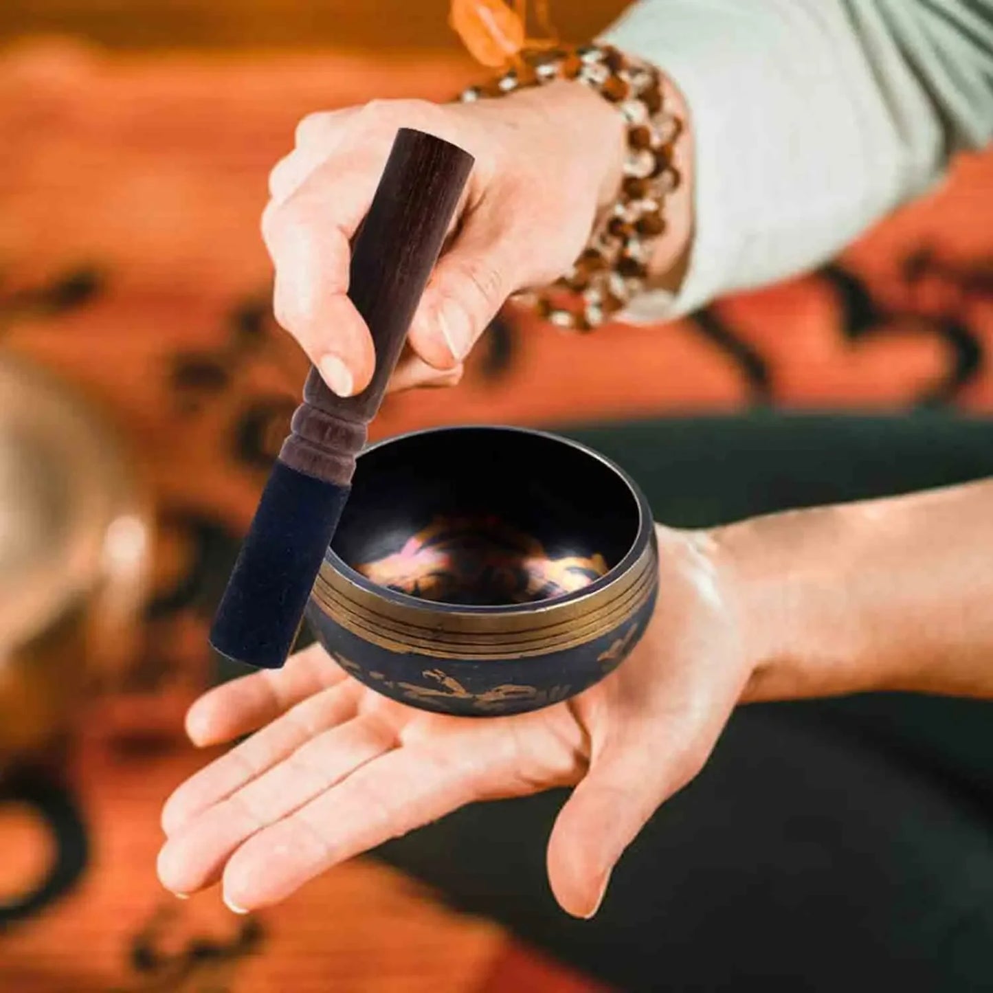 8Cm Tibetan Singing Bowls for Sale Meditation Yoga Sound Healing